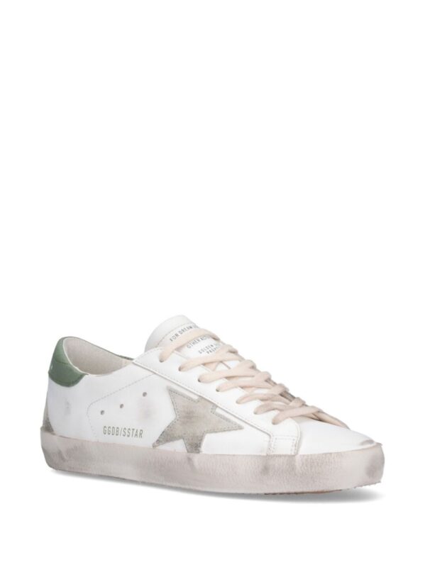 GOLDEN GOOSE SNEAKERS BIANCO/VERDE
