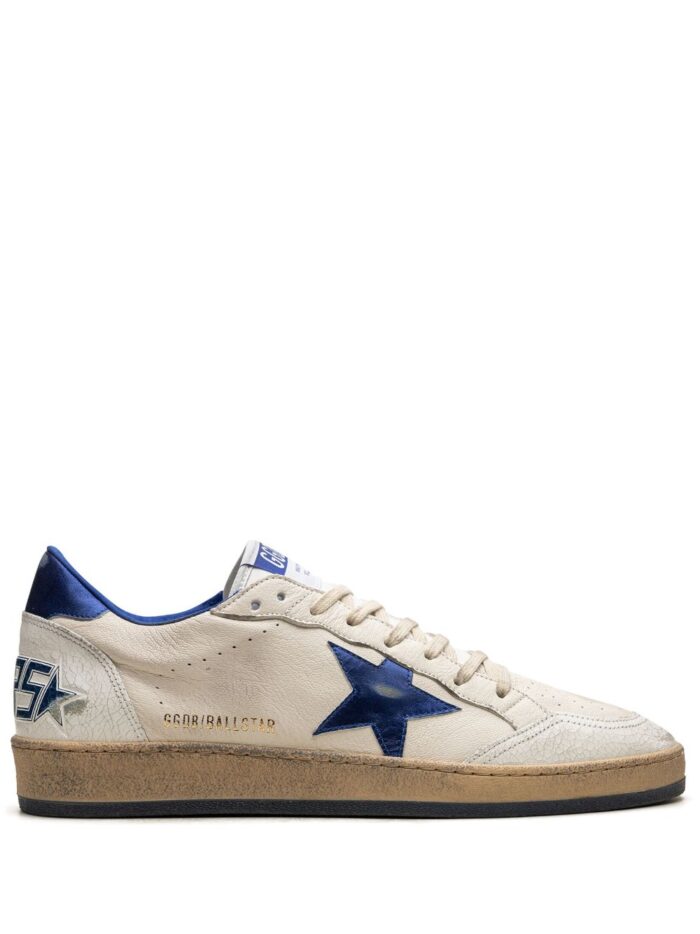 GOLDEN GOOSE SNEAKERS BIANCO/ BLU