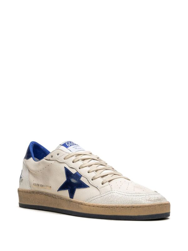 GOLDEN GOOSE SNEAKERS BIANCO/ BLU