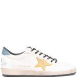GOLDEN GOOSE SNEAKERS BIANCO/AZZURRO