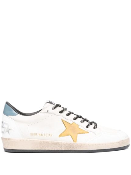 GOLDEN GOOSE SNEAKERS BIANCO/AZZURRO