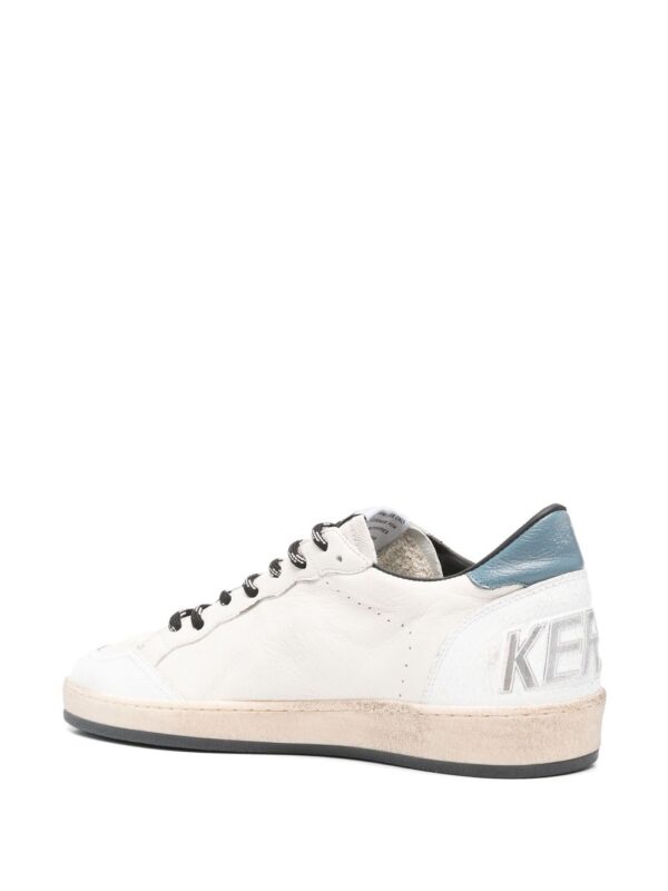 GOLDEN GOOSE SNEAKERS BIANCO/AZZURRO