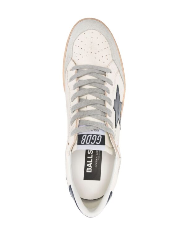 GOLDEN GOOSE SNEAKERS BIANCO/ BLU
