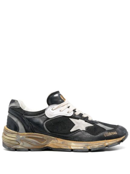 GOLDEN GOOSE SNEAKERS NERO/SILVER