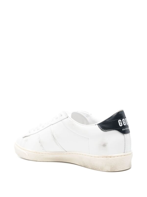 GOLDEN GOOSE SNEAKERS BIANCO/BLU