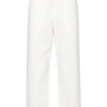 GOLDEN GOOSE PANTALONI BIANCO