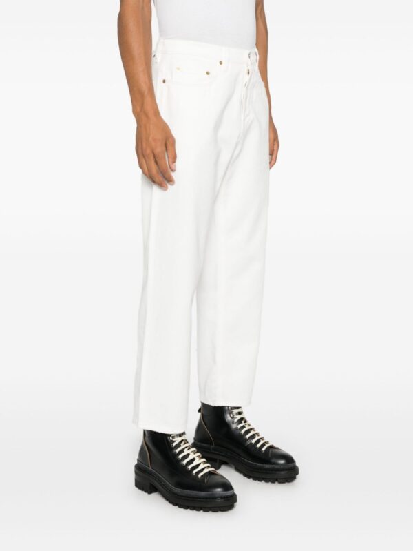 GOLDEN GOOSE PANTALONI BIANCO