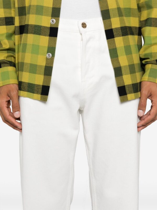 GOLDEN GOOSE PANTALONI BIANCO