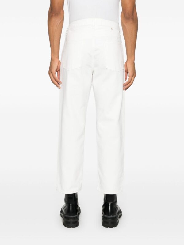 GOLDEN GOOSE PANTALONI BIANCO
