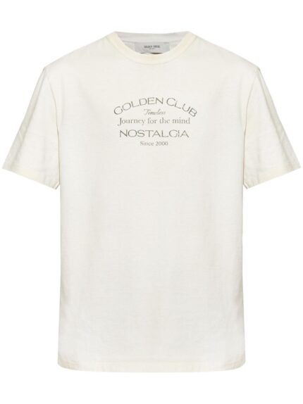 GOLDEN GOOSE T-SHIRT BIANCO