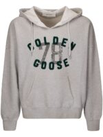 GOLDEN GOOSE FELPA GRIGIO MELANGE