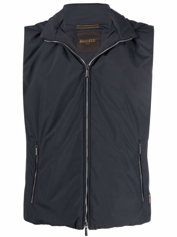 MOORER GILET BLU