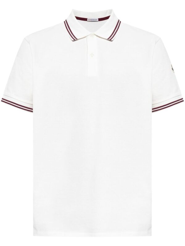 MONCLER POLO BIANCO