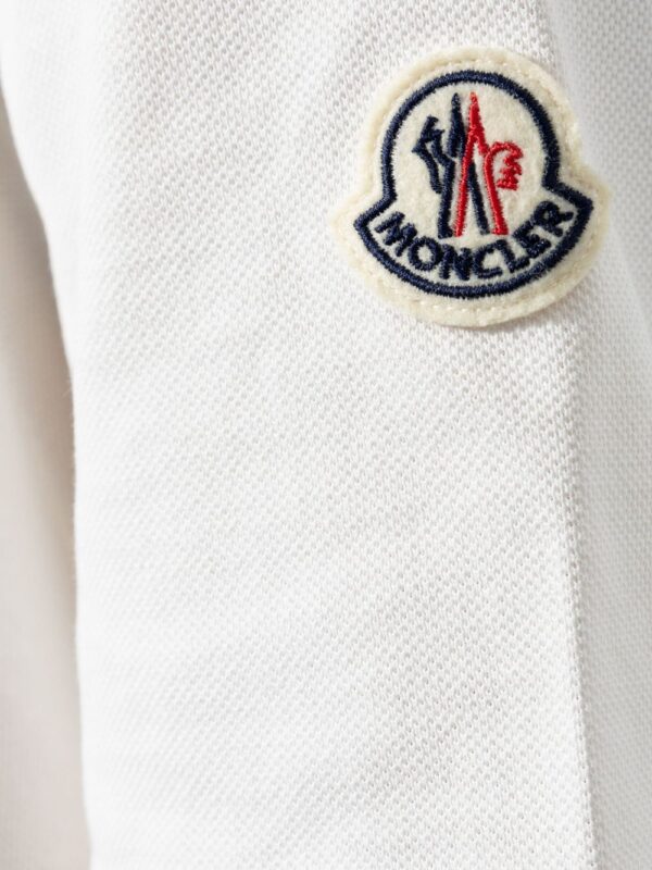 MONCLER POLO BIANCO