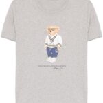 POLO RALPH LAUREN T-SHIRT GRIGIO