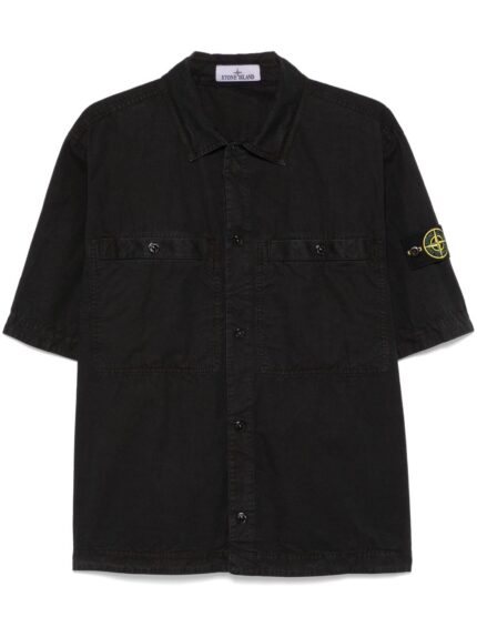 STONE ISLAND CAMICIA NERO