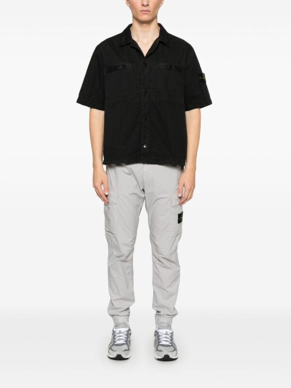 STONE ISLAND CAMICIA NERO