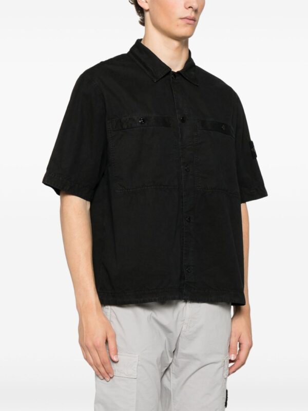 STONE ISLAND CAMICIA NERO