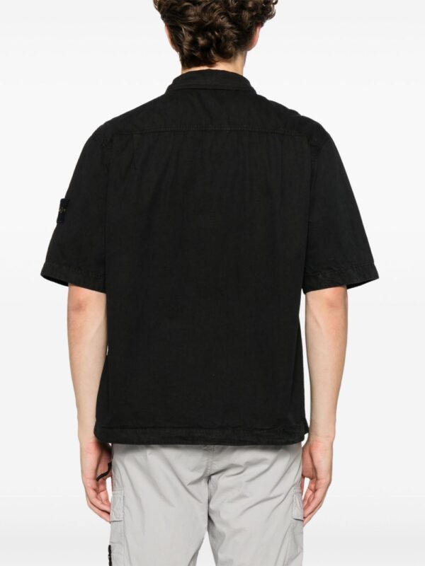 STONE ISLAND CAMICIA NERO