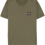 STONE ISLAND T-SHIRT VERDE MILITARE