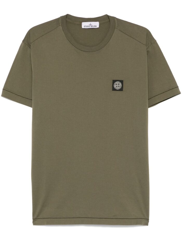 STONE ISLAND T-SHIRT VERDE MILITARE