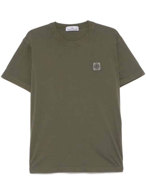 STONE ISLAND T-SHIRT VERDE MILITARE