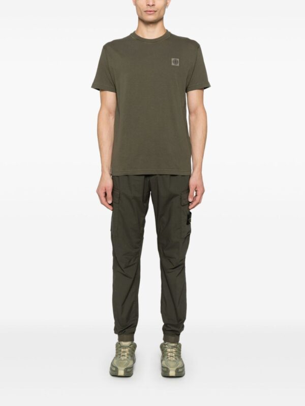 STONE ISLAND T-SHIRT VERDE MILITARE