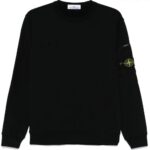 STONE ISLAND FELPA NERO
