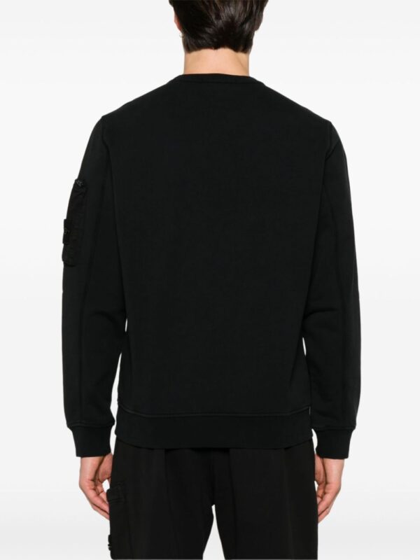STONE ISLAND FELPA NERO