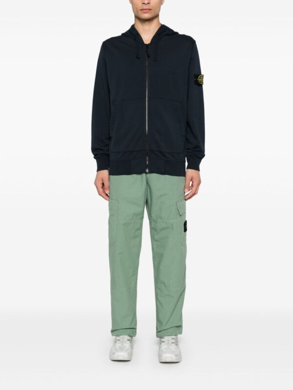 STONE ISLAND FELPA BLU