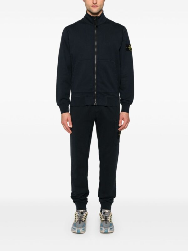 STONE ISLAND FELPA BLU