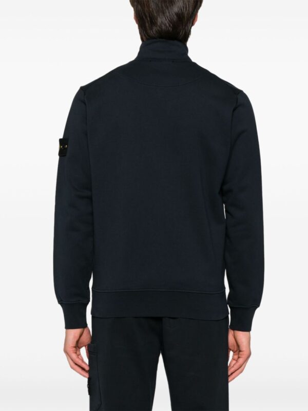 STONE ISLAND FELPA BLU