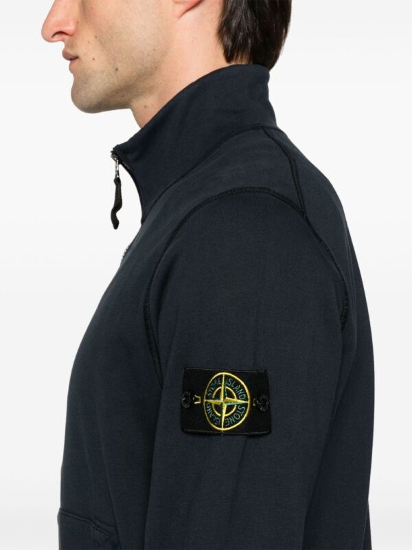 STONE ISLAND FELPA BLU