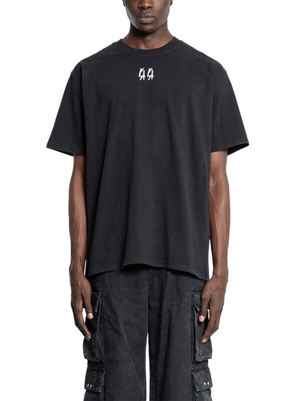 44 LABEL T-SHIRT NERO BLACK