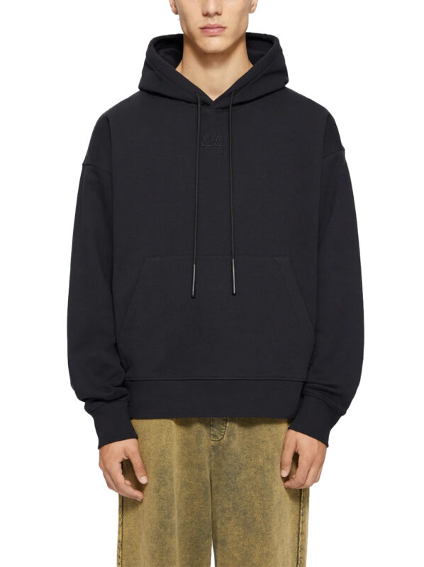 44 LABEL FELPA NERO BLACK