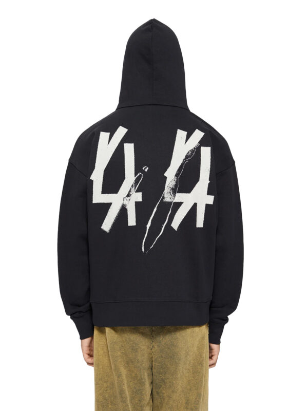 44 LABEL FELPA NERO BLACK
