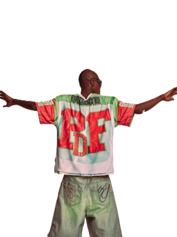 PDF T-SHIRT BIANCO/VERDE/ARANCIO