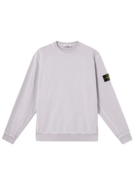 STONE ISLAND FELPA GLICINE