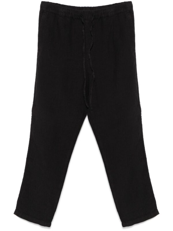 120% LINO PANTALONI NERO