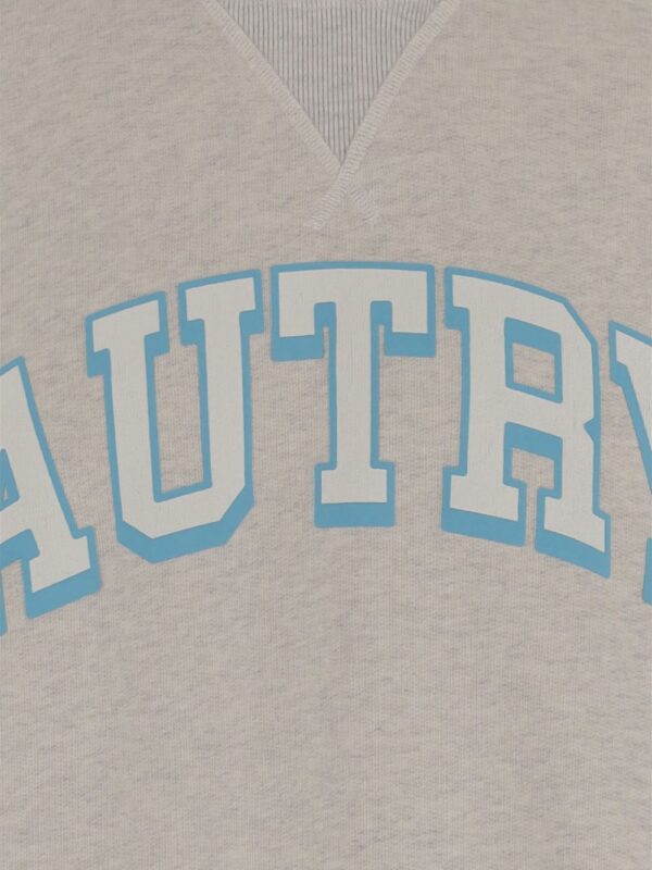 AUTRY FELPA GRIGIO/AZZURRO