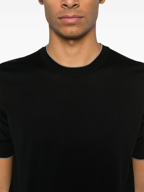BRUNELLO CUCINELLI T-SHIRT NERO
