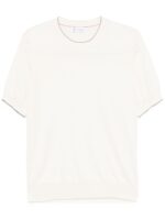 BRUNELLO CUCINELLI T-SHIRT ECRU