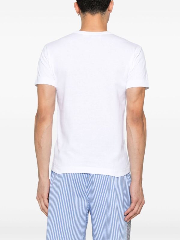 COMME DES GARCONS PLAY T-SHIRT BIANCO