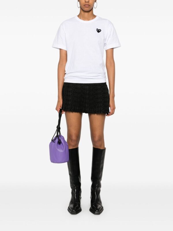 COMME DES GARCONS PLAY T-SHIRT BIANCO