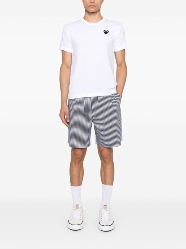 COMME DES GARCONS PLAY T-SHIRT BIANCO