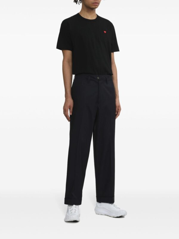 COMME DES GARCONS PLAY T-SHIRT NERO