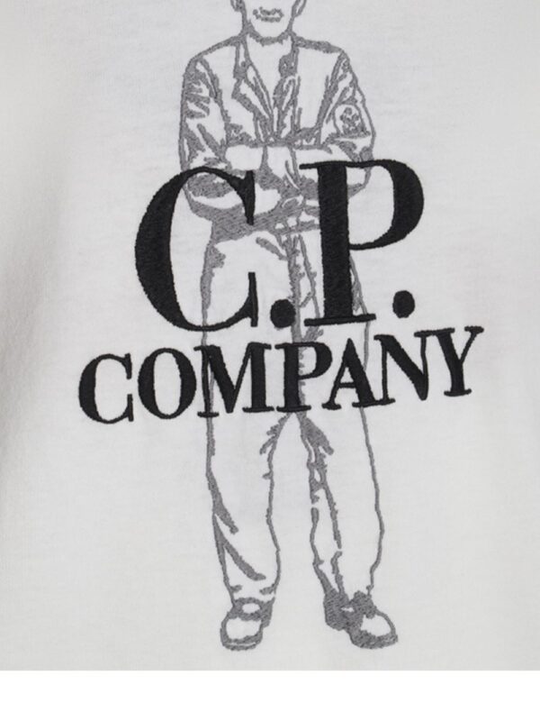 C.P. COMPANY T-SHIRT BIANCO