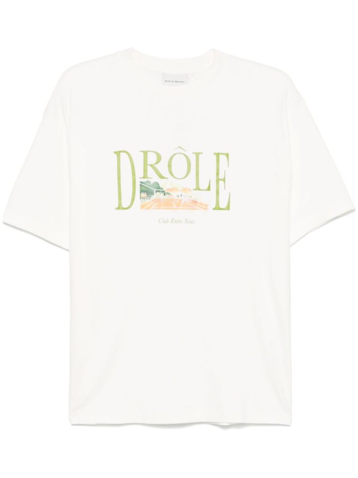 DRÔLE DE MONSIEUR T-SHIRT BIANCO