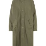 DRIES VAN NOTEN CAPPOTTO VERDE