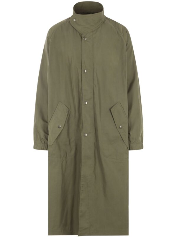DRIES VAN NOTEN CAPPOTTO VERDE